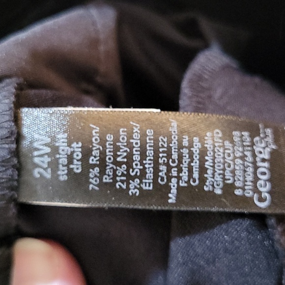 George 24W Ladies Dress Pants - Picture 5 of 5